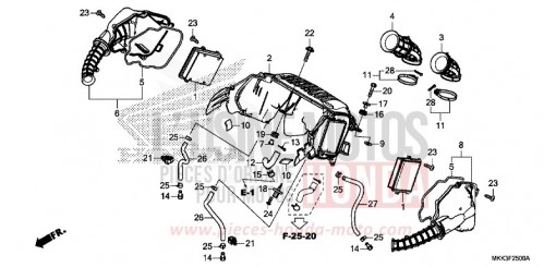FILTRE A AIR CRF1000DJ de 2018